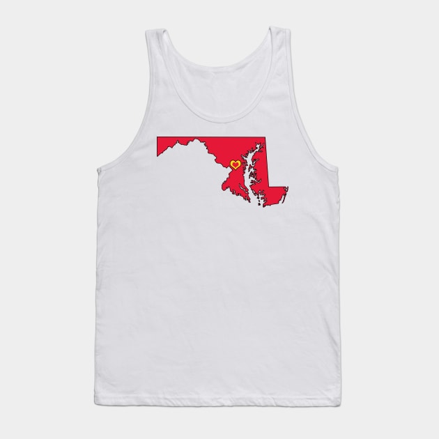 Maryland Tank Top by somekindofguru